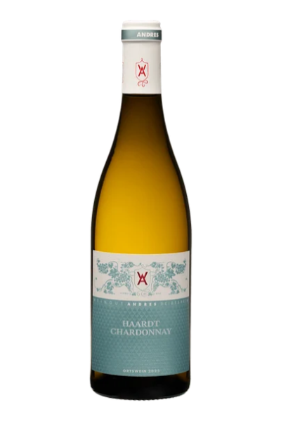 Haardt Chardonnay 2025 - Ortswein Weingut Andres, Flasche Pfalz Chardonnay trocken