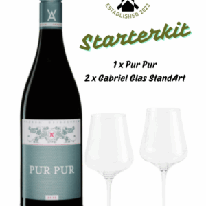 Starterkit rot Pur Pur Gabriel Glas Standart