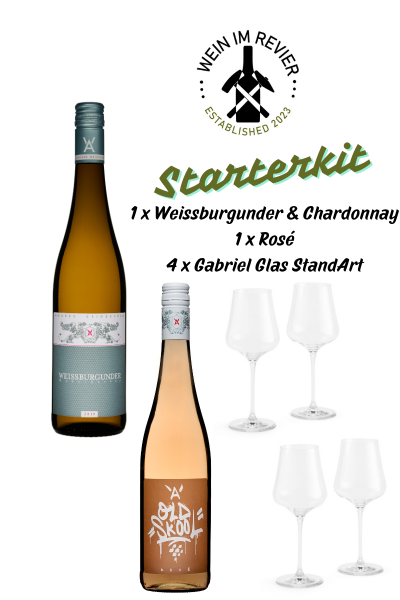 Starterkit Weiss & Rosé Gabriel Gläser